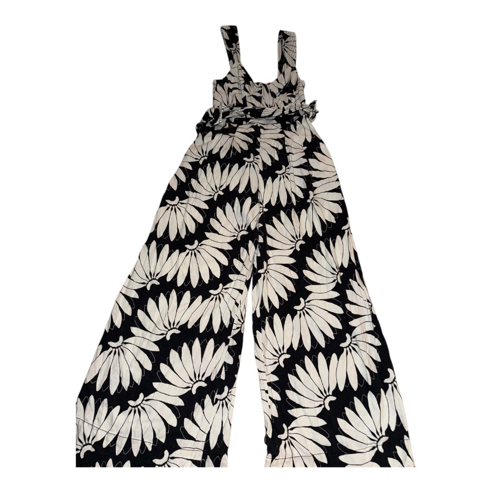 Farm Rio Copacabana Floral Wide Leg Jumpsuit XS - Picture 3 of 7